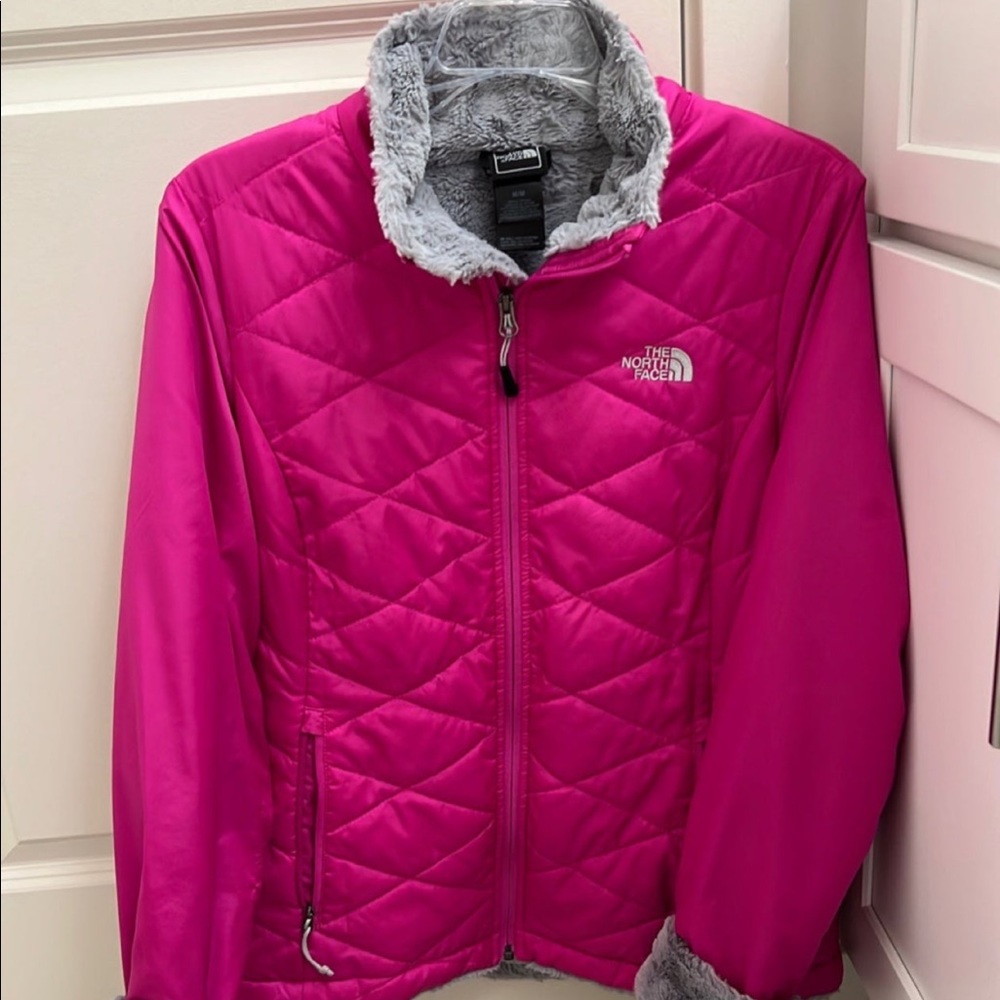 North Face Fur Lined Jacket Medium🌸Sold